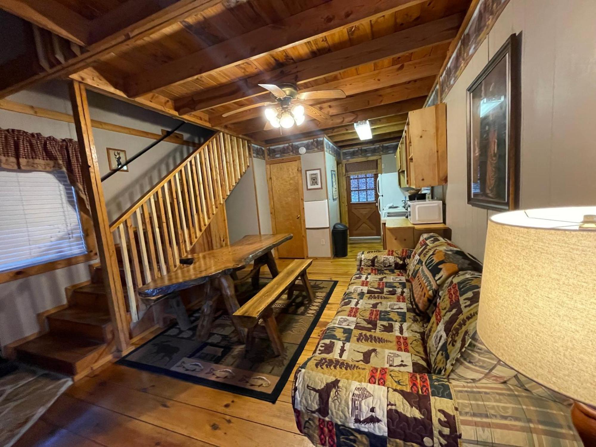 Amazing Cabin Fireplace And Stream #11 هيلين المظهر الخارجي الصورة